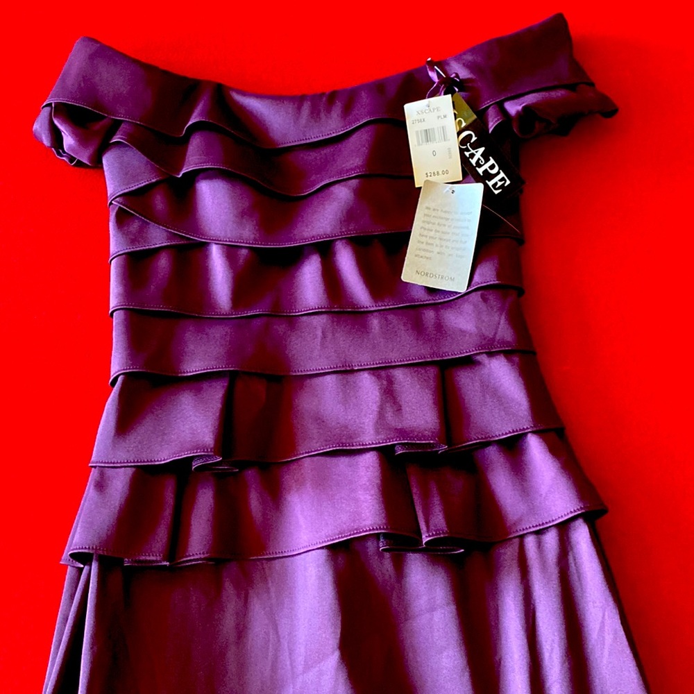 Dress, Xscape, purple, color, size 0.